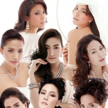 LIPS ปักษ์หลังกุมภาพันธ์ 2554 กับ 8 นางเอกชั้นนำในธีม The Wedding Issue