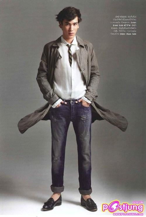 ณเดชน์ @Harper's Bazaar Men March 2011