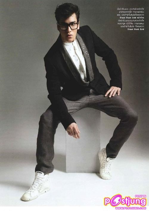 ณเดชน์ @Harper's Bazaar Men March 2011