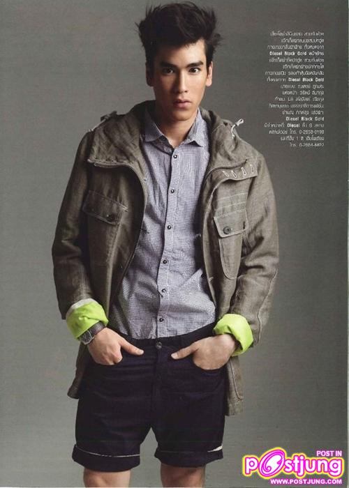 ณเดชน์ @Harper's Bazaar Men March 2011