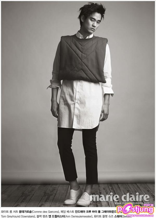 Kim Soo Hyun @MarieClaire Korea's March 2011