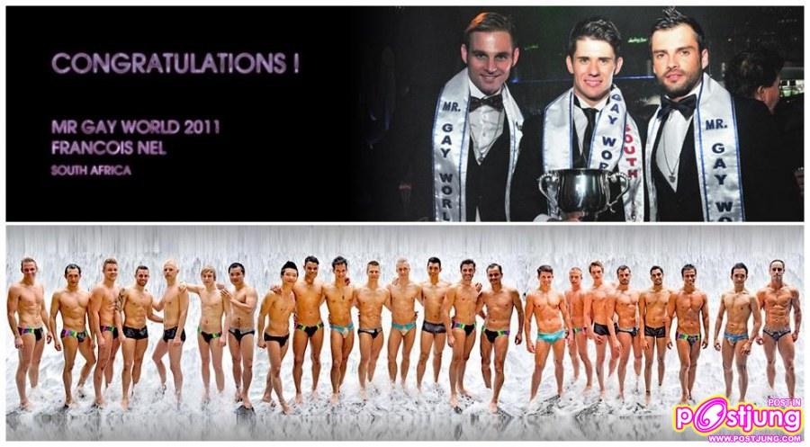 OMG! South Africa's Francois Nel is Mr. Gay World 2011!