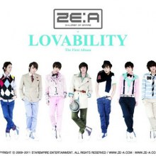 Official Photos from ZE:A’s upcoming album, “Lovability”
