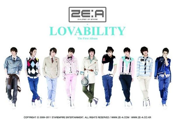 Official Photos from ZE:A&rsquo;s upcoming album, &ldquo;Lovability&rdquo;