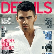 Joe Jonas Covers on 'Details' April 2011