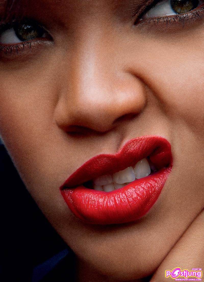 Rihanna [Living Out Loud] @ Vogue April 2011 issue