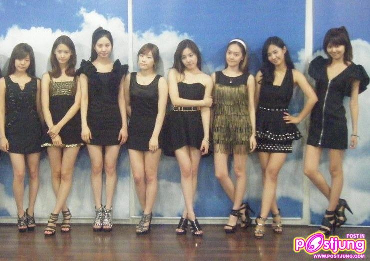 SNSD ก่อนแต่งหน้า [Genie Japan]