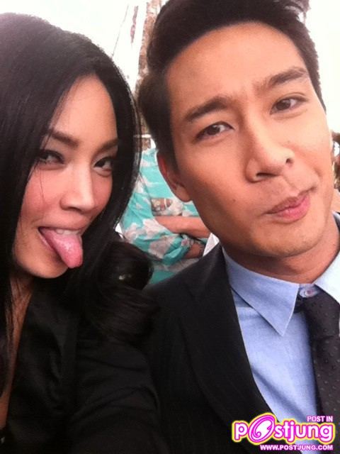 ภาพ(บางส่วน)งานบวงสรวงละคร"ในรอยรัก"