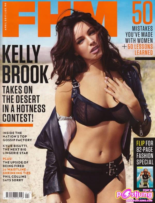 Kelly Brook..so hot&sexy on FHM [uk] April 2011