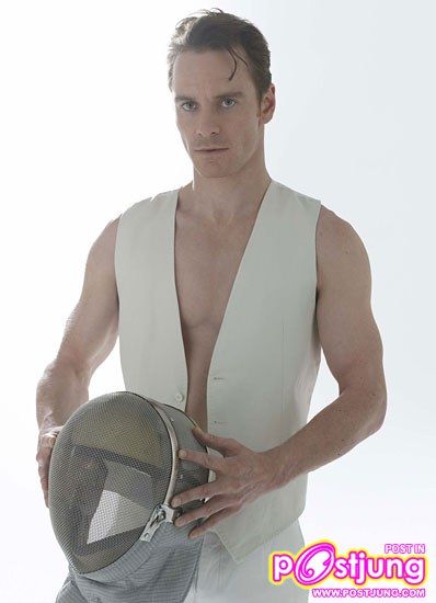 Mia Wasikowska & Michael Fassbender @W mag. April 2011