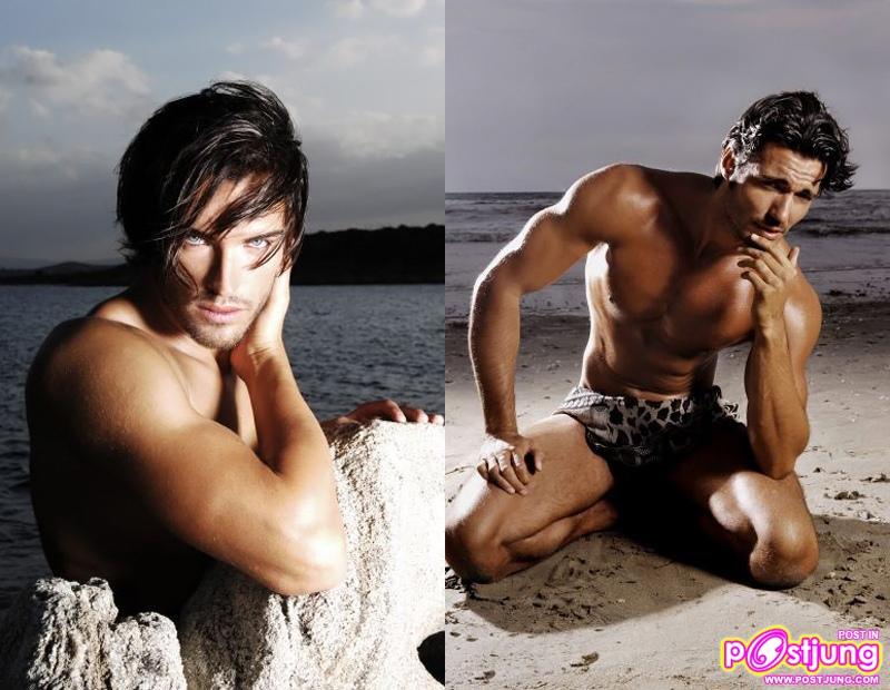 Male Models [Italy] shoot for Calendar Male-model 2011