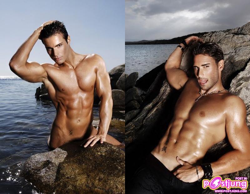 Male Models [Italy] shoot for Calendar Male-model 2011