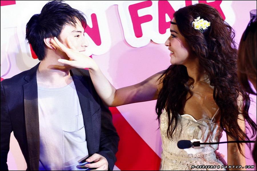 จุ๋ย มิน แพนเค้ก และพลอย ในงานเดียวกัน