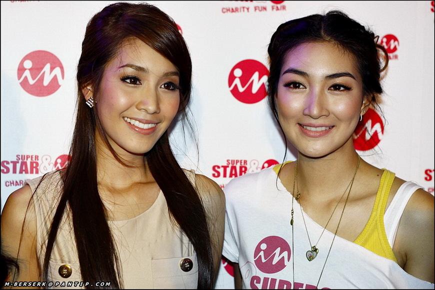 จุ๋ย มิน แพนเค้ก และพลอย ในงานเดียวกัน