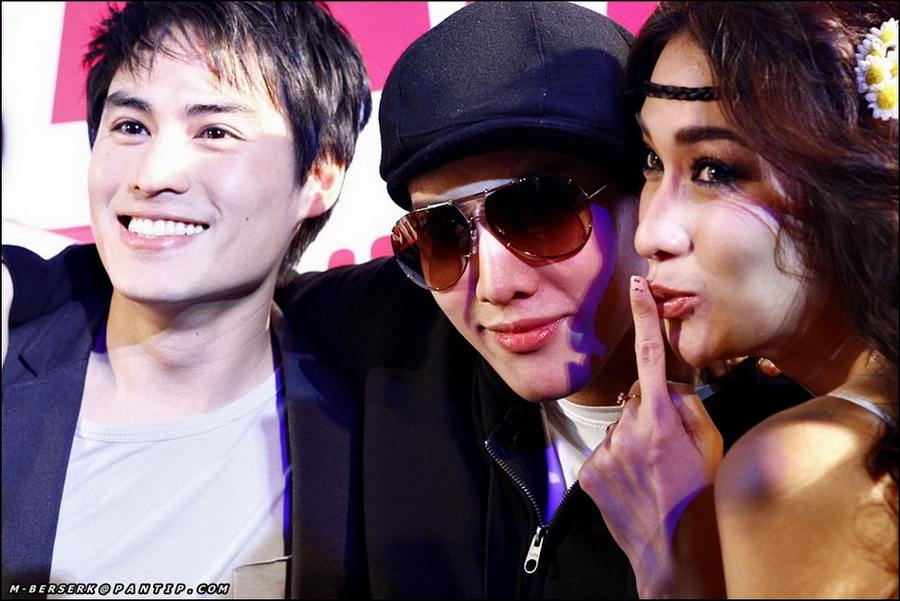 จุ๋ย มิน แพนเค้ก และพลอย ในงานเดียวกัน