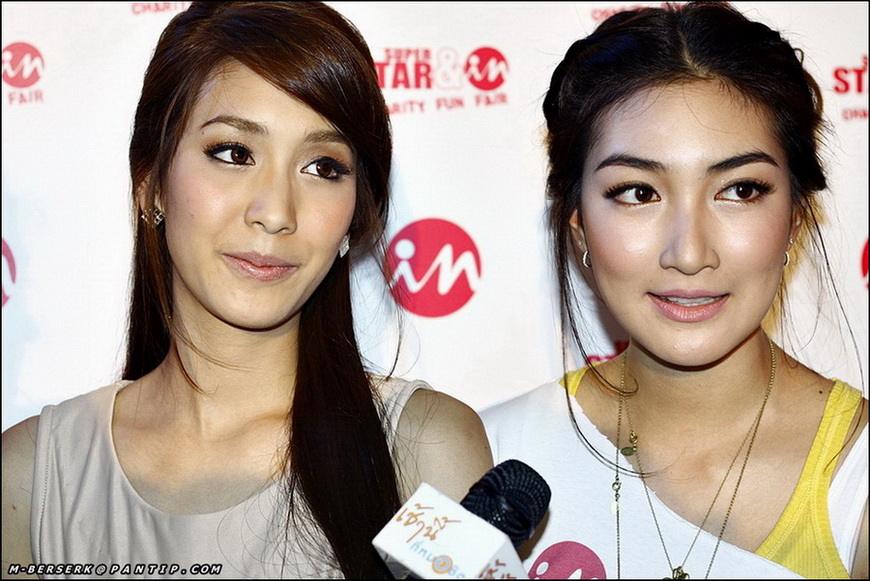 จุ๋ย มิน แพนเค้ก และพลอย ในงานเดียวกัน