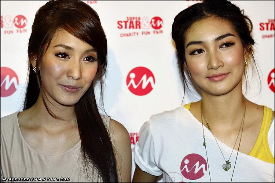 จุ๋ย มิน แพนเค้ก และพลอย ในงานเดียวกัน