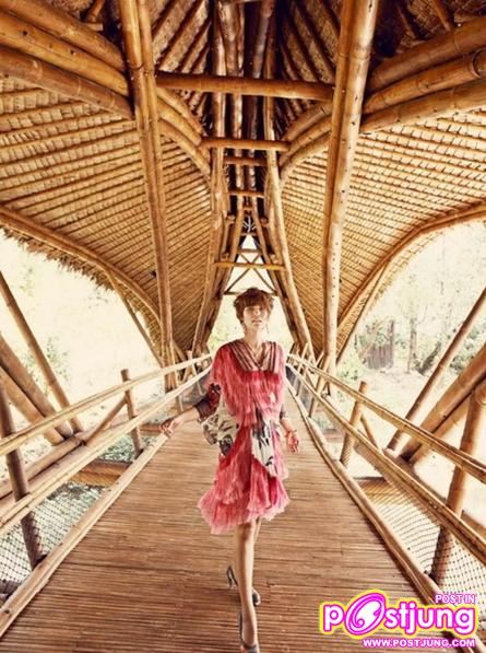 เอ๋-มณีรัตน์ คำอ้วน & Philipp Blatter @HONEYMOON+TRAVEL no.106 March 2011