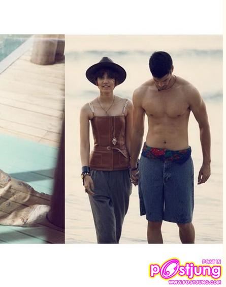 เอ๋-มณีรัตน์ คำอ้วน & Philipp Blatter @HONEYMOON+TRAVEL no.106 March 2011