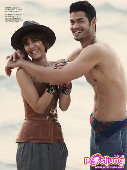 เอ๋-มณีรัตน์ คำอ้วน & Philipp Blatter @HONEYMOON+TRAVEL no.106 March 2011