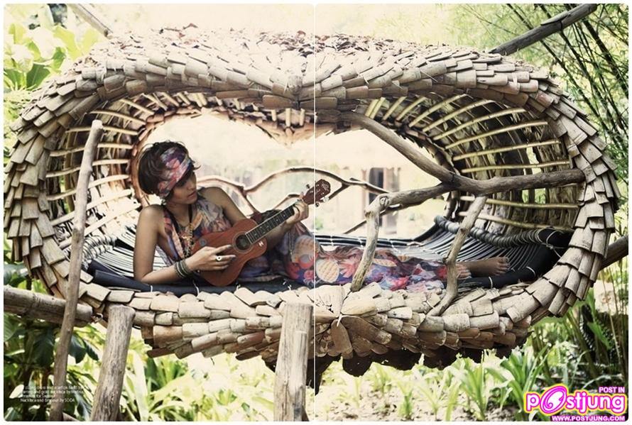 เอ๋-มณีรัตน์ คำอ้วน & Philipp Blatter @HONEYMOON+TRAVEL no.106 March 2011