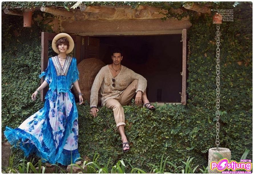 เอ๋-มณีรัตน์ คำอ้วน & Philipp Blatter @HONEYMOON+TRAVEL no.106 March 2011