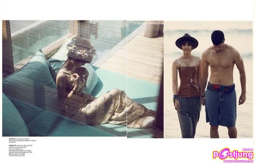 เอ๋-มณีรัตน์ คำอ้วน & Philipp Blatter @HONEYMOON+TRAVEL no.106 March 2011