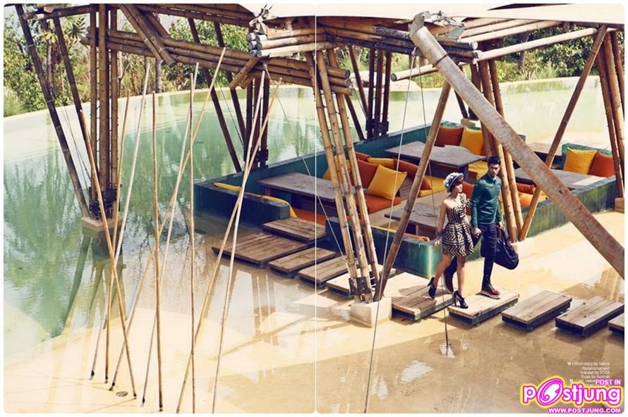 เอ๋-มณีรัตน์ คำอ้วน & Philipp Blatter @HONEYMOON+TRAVEL no.106 March 2011