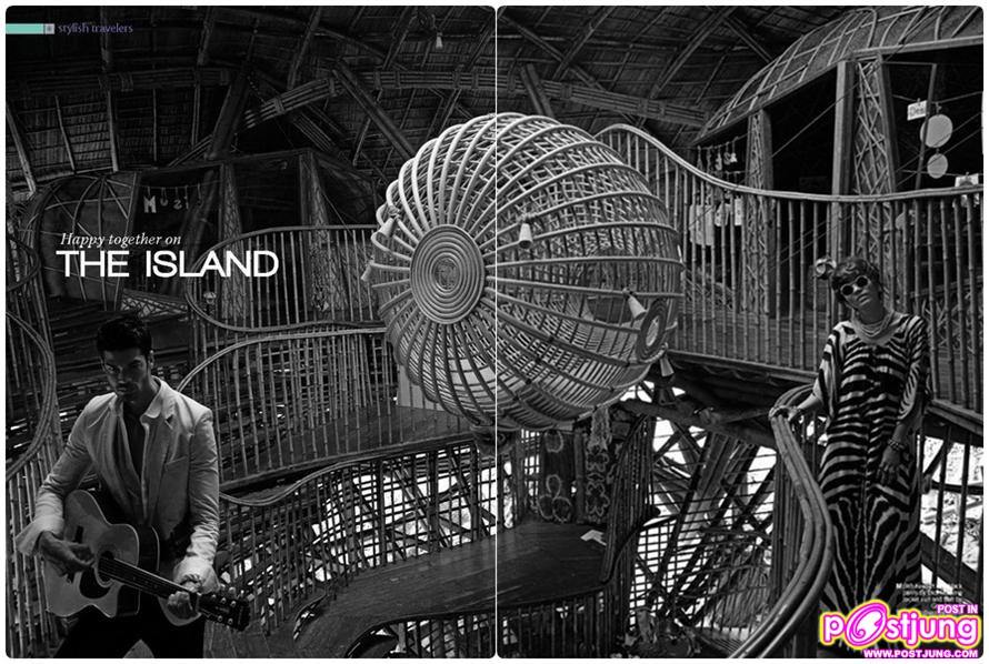 เอ๋-มณีรัตน์ คำอ้วน & Philipp Blatter @HONEYMOON+TRAVEL no.106 March 2011