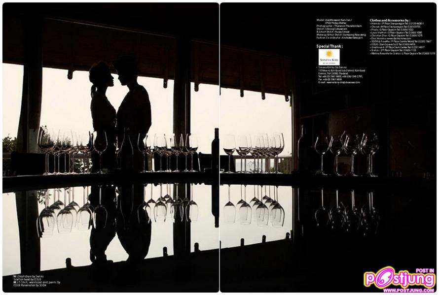 เอ๋-มณีรัตน์ คำอ้วน & Philipp Blatter @HONEYMOON+TRAVEL no.106 March 2011