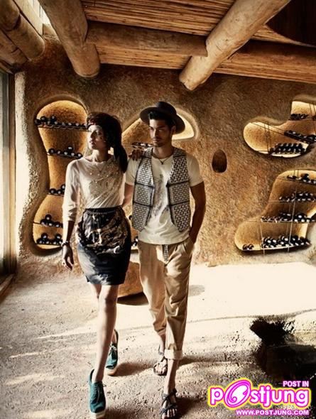 เอ๋-มณีรัตน์ คำอ้วน & Philipp Blatter @HONEYMOON+TRAVEL no.106 March 2011