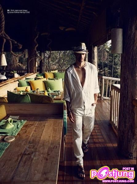 เอ๋-มณีรัตน์ คำอ้วน & Philipp Blatter @HONEYMOON+TRAVEL no.106 March 2011