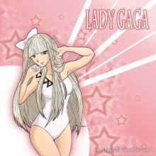 Lady Gaga ในลุ๊ค แบบการ์ตูน