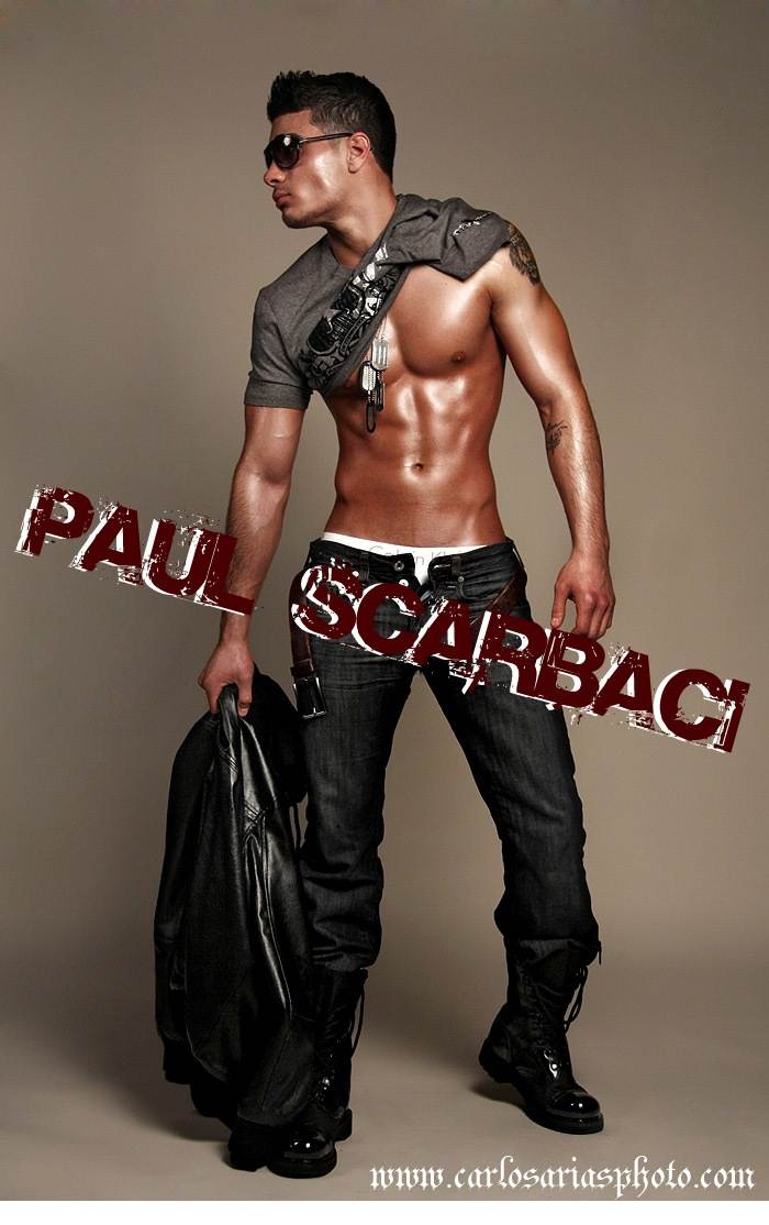 Sexy Male Model Paul Carlo Scarbaci