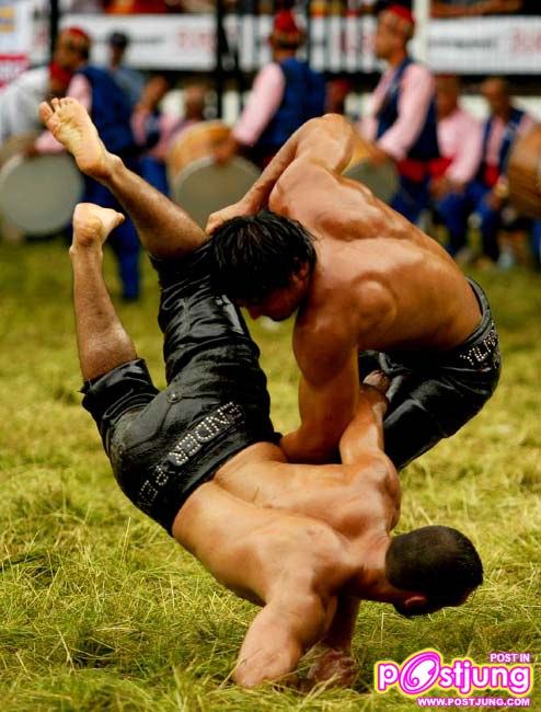 Turkish Oil Wrestling