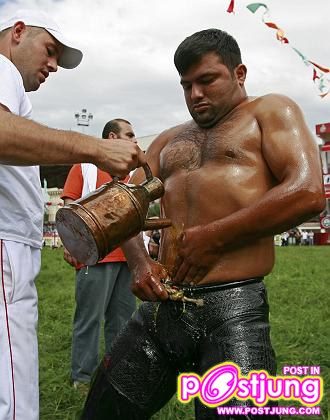 Turkish Oil Wrestling