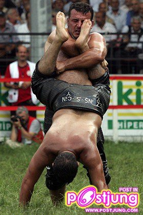 Turkish Oil Wrestling