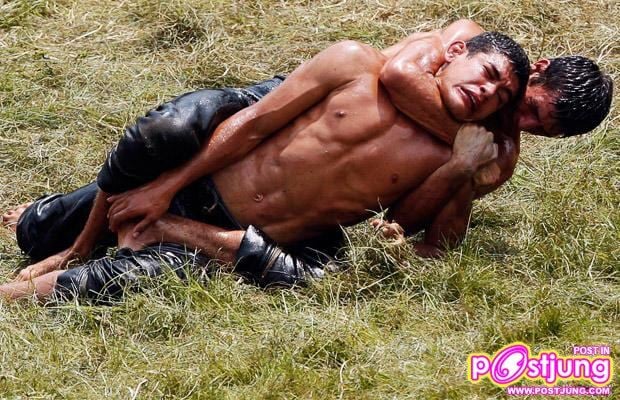 Turkish Oil Wrestling