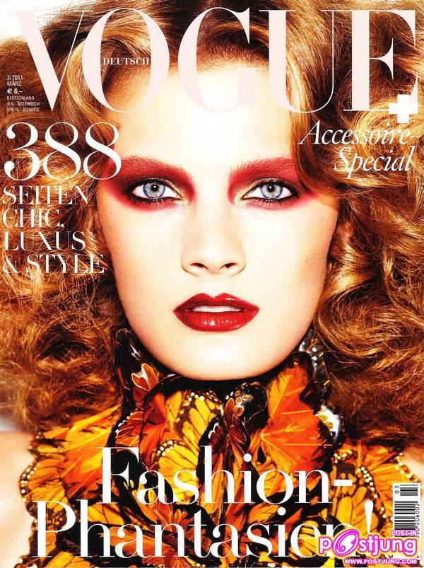 Constance Jablonski @Vogue Germany March 2011