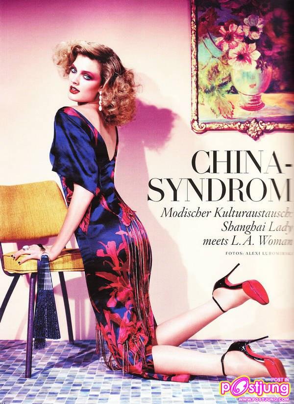 Constance Jablonski @Vogue Germany March 2011