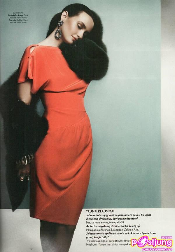 Leighton Meester @L&rsquo;Officiel Lithuania March 2011