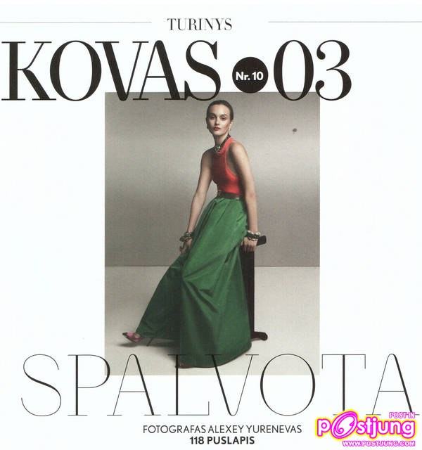 Leighton Meester @L&rsquo;Officiel Lithuania March 2011