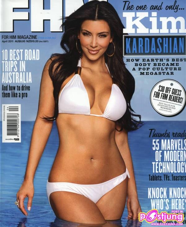 Kim Kardashian @FHM Australia April 2011
