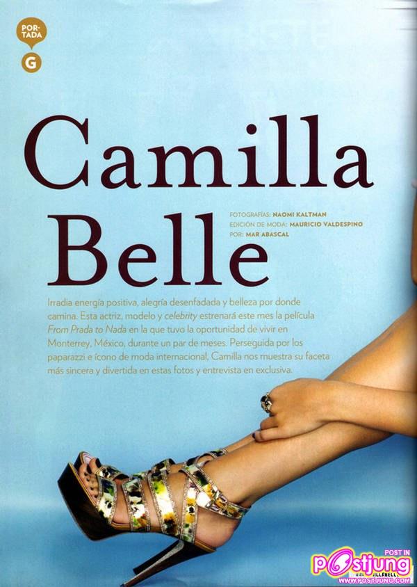 Camilla Belle @Glamour Mexico March 2011
