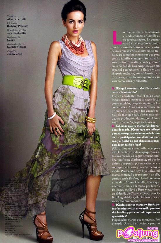 Camilla Belle @Glamour Mexico March 2011