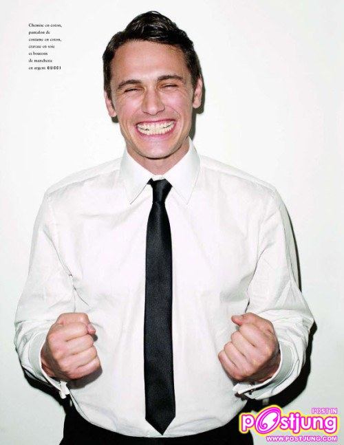 James Franco @&ldquo;Vogue Paris Hommes International S/S 2011