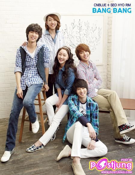 CN-Blue & Seo-Hyo-Rim @Bang Bang Spring 2011 Catalogue
