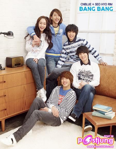 CN-Blue & Seo-Hyo-Rim @Bang Bang Spring 2011 Catalogue