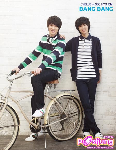 CN-Blue & Seo-Hyo-Rim @Bang Bang Spring 2011 Catalogue