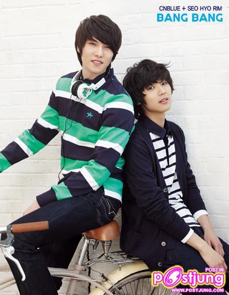 CN-Blue & Seo-Hyo-Rim @Bang Bang Spring 2011 Catalogue